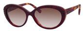 Christian Dior Taffetas 3/S Sunglasses Red Havana / Brown 